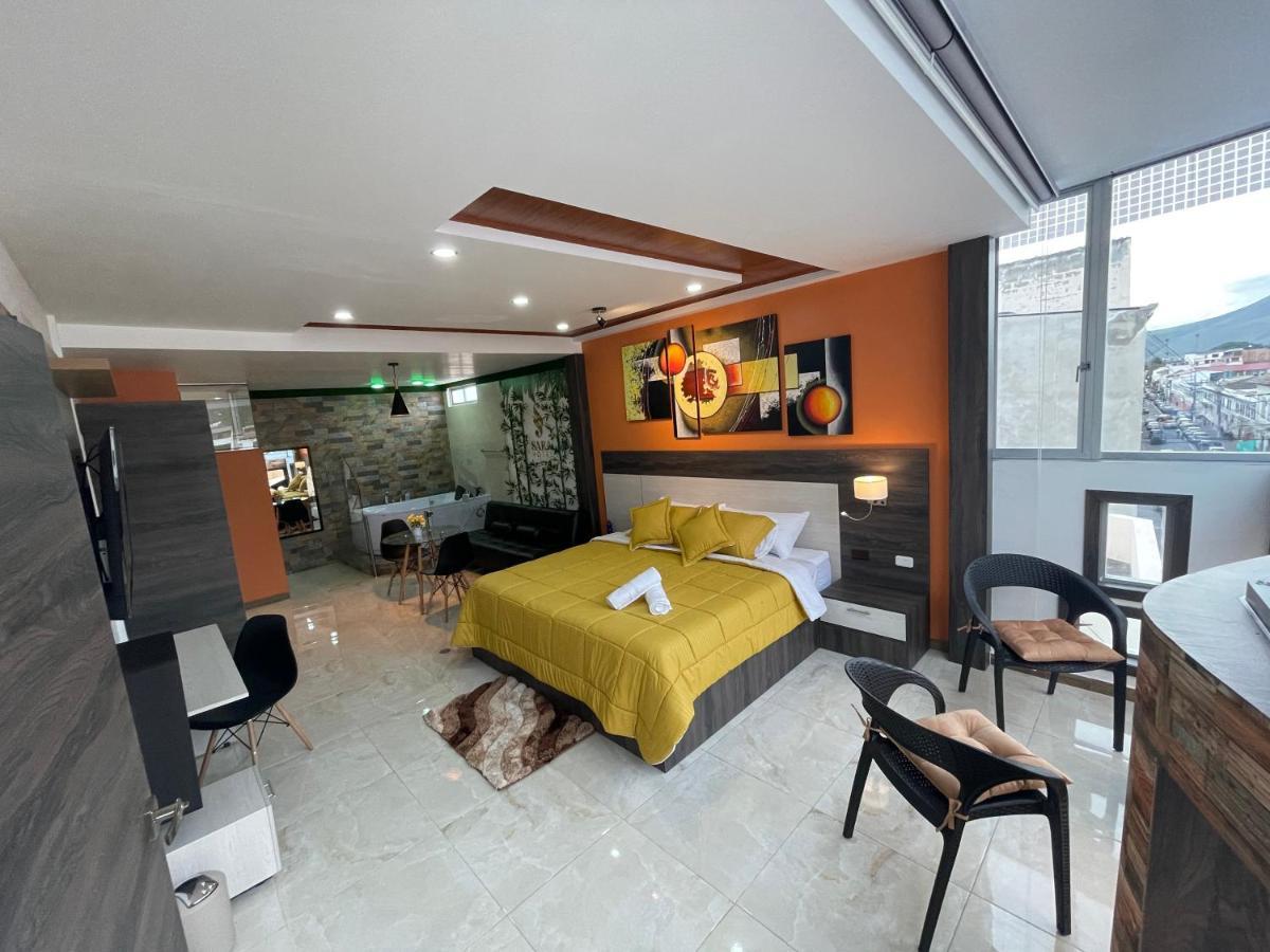 Sara Hotel Ibarra Kültér fotó