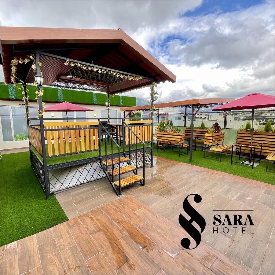 Sara Hotel Ibarra Kültér fotó