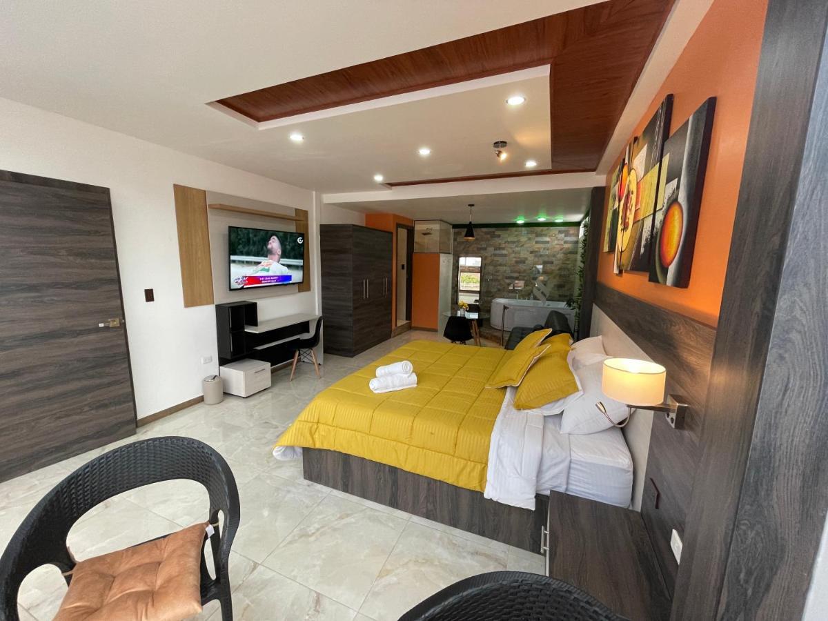 Sara Hotel Ibarra Kültér fotó