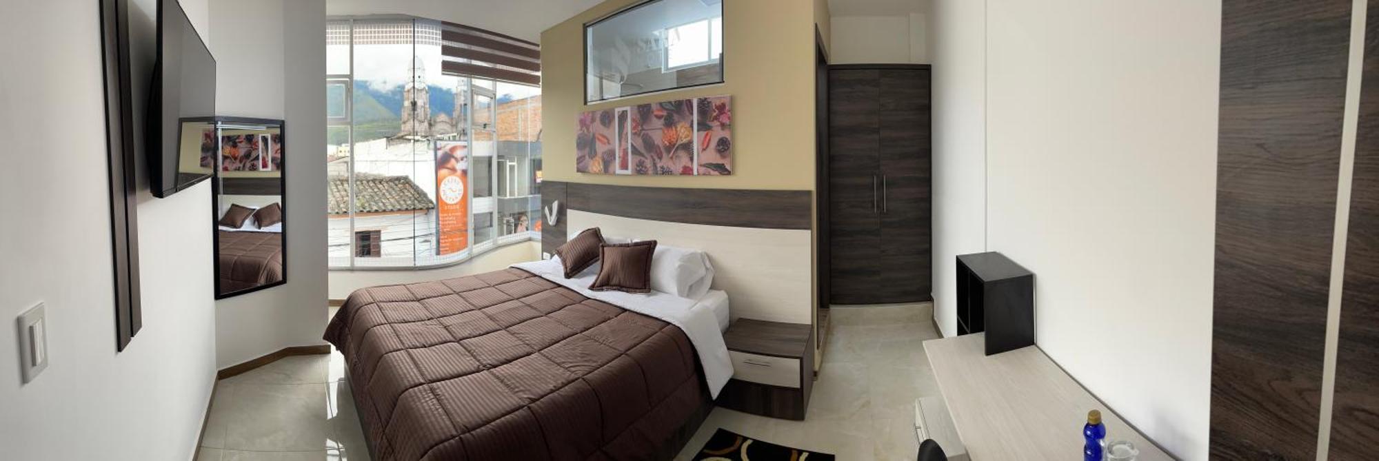 Sara Hotel Ibarra Kültér fotó
